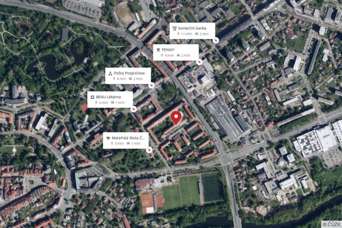 Prodej, Byt 2+1, Hradec Králové