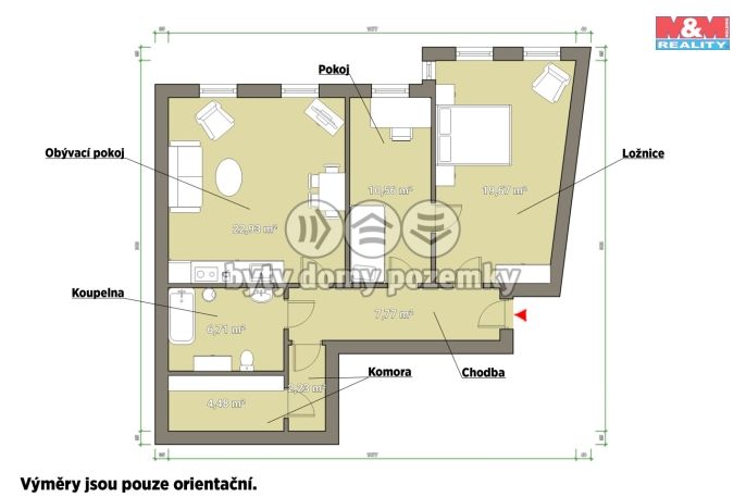 Prodej, Byt 3+kk, Karlovy Vary