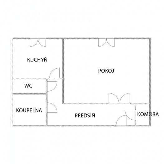 Prodej, Byt 1+1, Opava