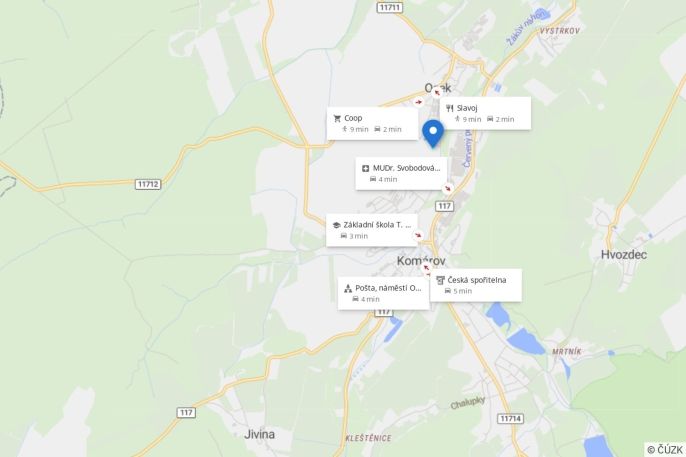 Prodej, Pozemek k bydlení, Osek