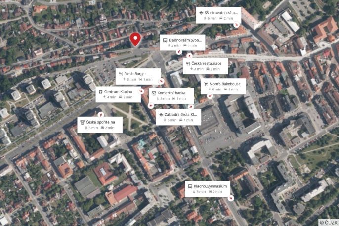Pronájem, Byt 4+1, Kladno