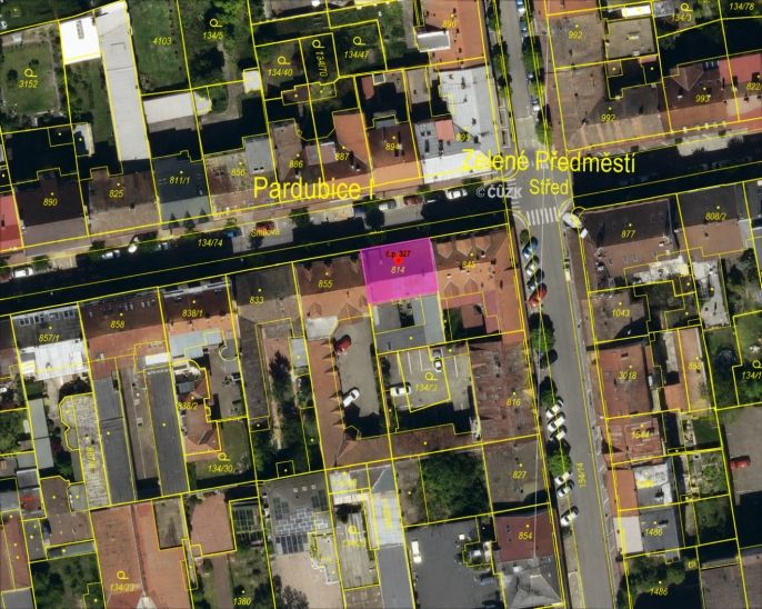 Pronájem, Obchod a služby, Pardubice
