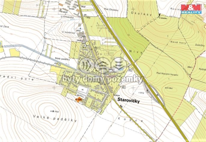 Prodej, Pole, Starovičky