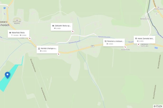 Prodej, Louka, Bartošovice v Orlických horách