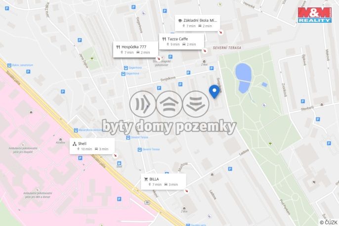 Prodej, Byt 2+1, Ústí nad Labem