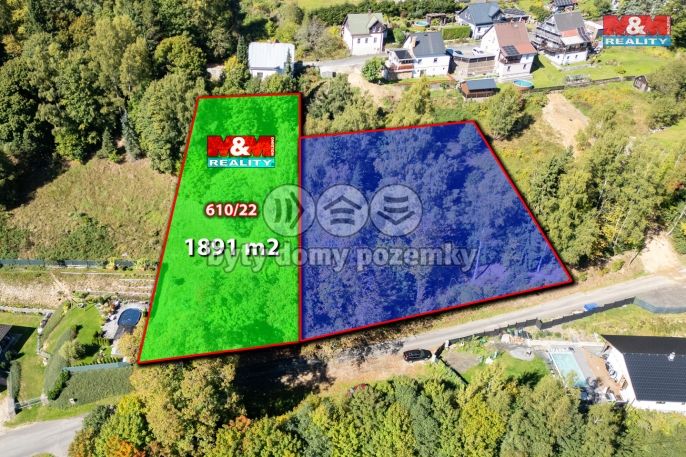 Prodej, Pozemek k bydlení, Kraslice