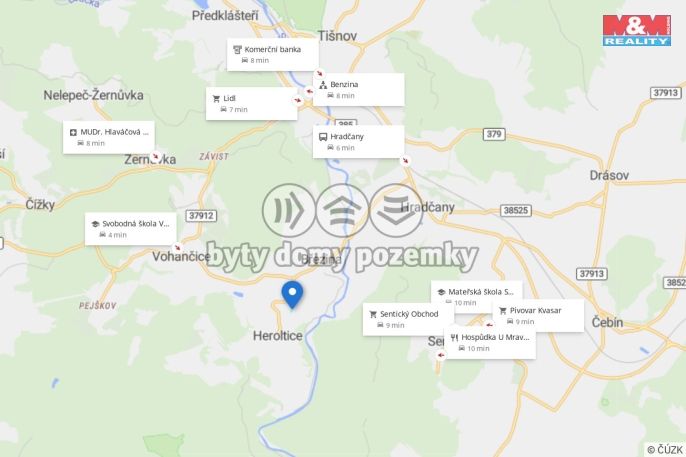 Prodej, Pozemek k bydlení, Heroltice