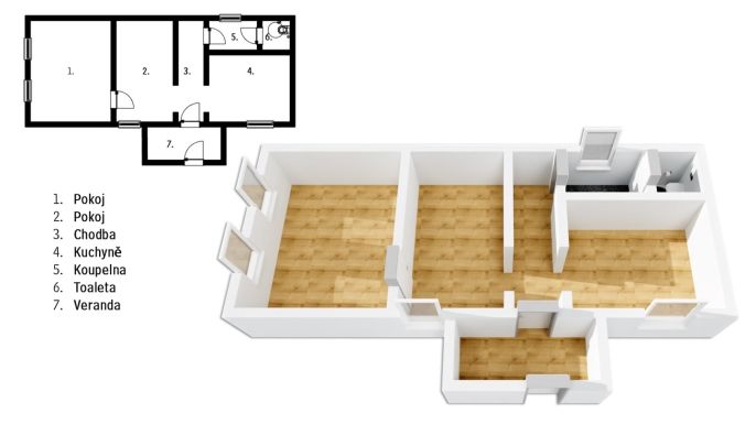 Prodej, Chalupa, Jedousov