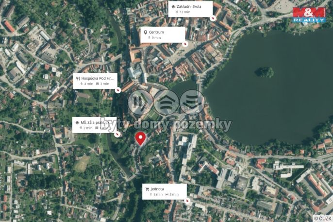 Prodej, Byt 1+kk, Jindřichův Hradec