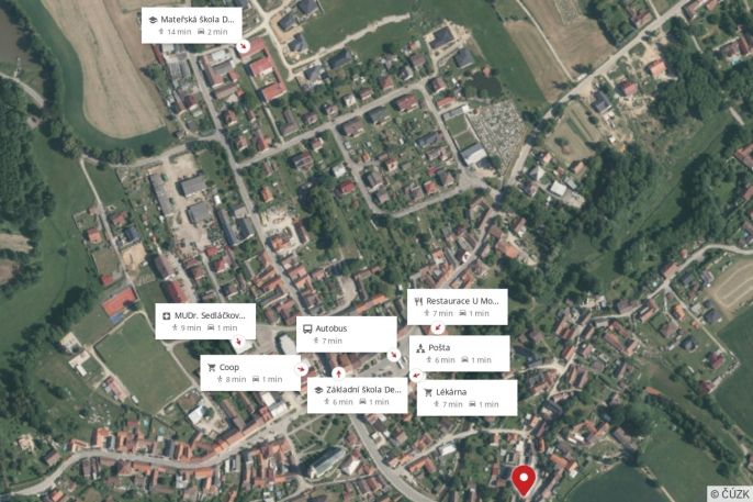Prodej, Rodinný dům, Deštná