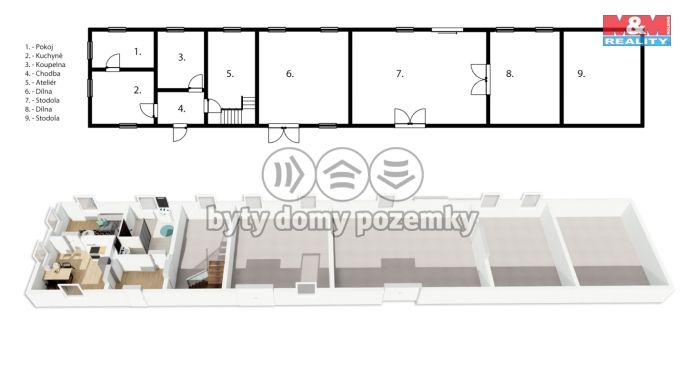 Prodej, Rodinný dům, Rokytno