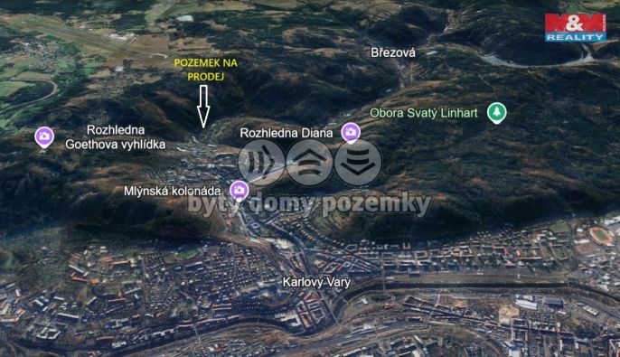 Prodej, Komerční pozemky, Karlovy Vary