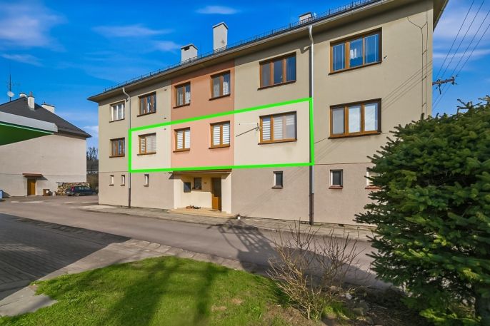 Prodej, Byt 3+1, Lukavice