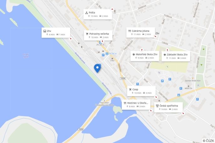 Prodej, Chata, Zliv