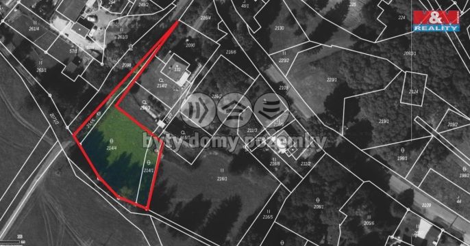 Prodej, Pozemek k bydlení, Václavov u Bruntálu