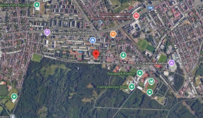 Pronájem, Byt 2+1, Kladno