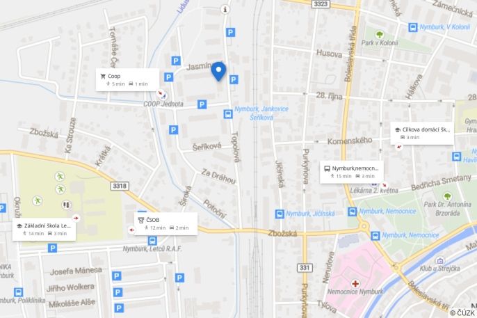 Prodej, Byt 4+kk, Nymburk