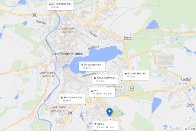 Pronájem, Sklad, Jindřichův Hradec