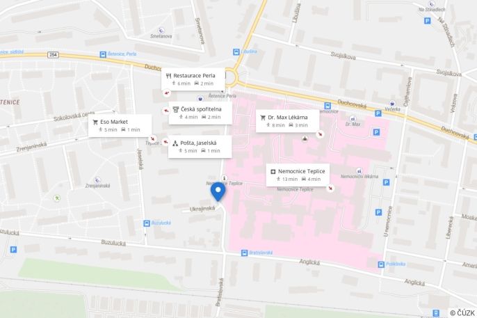 Prodej, Byt 1+1, Teplice