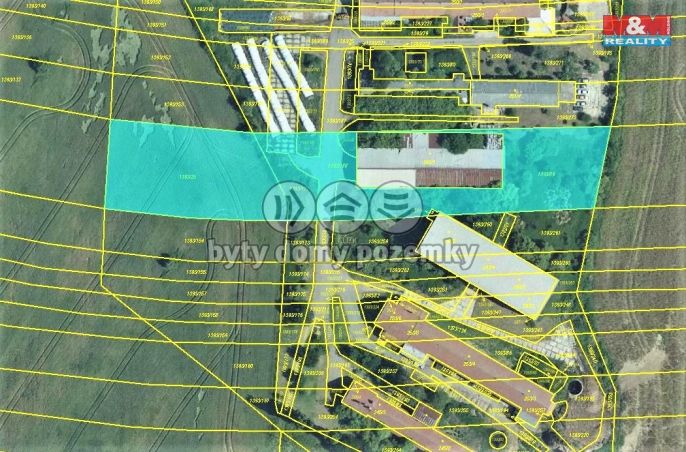 Prodej, Komerční pozemky, Mouchnice