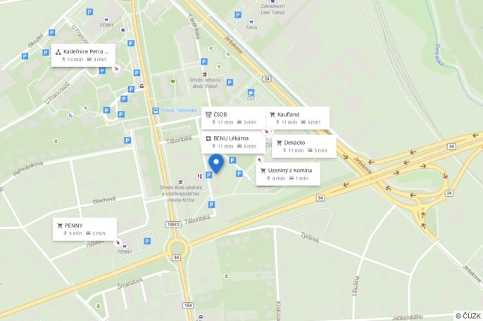 Prodej, Byt 3+1, Třeboň