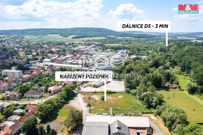 Pronájem, Komerční pozemky, Rokycany