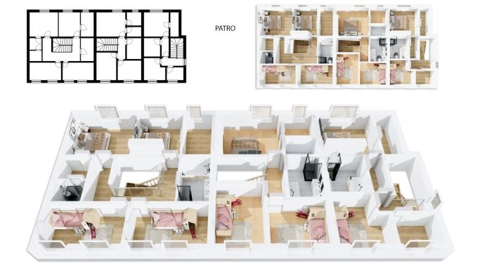 Prodej, Byt 4+kk, Obrataň
