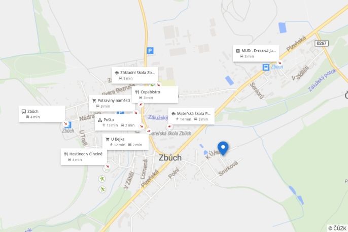 Prodej, Byt 2+kk, Zbůch