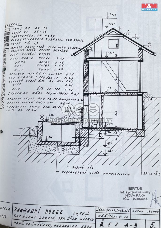 Prodej, Zahrada, Borová