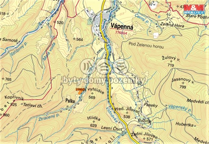 Prodej, Louka, Vápenná