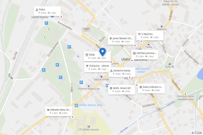 Pronájem, Kancelářský prostor, Uhlířské Janovice