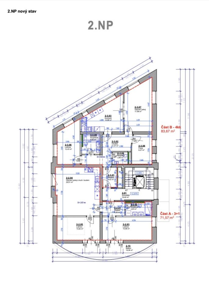 Prodej, Byt 3+1, Praha