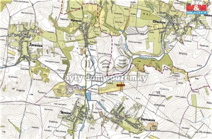 Prodej, Ovocný sad, Syrovín