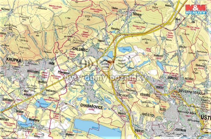 Prodej, Komerční pozemky, Ústí nad Labem