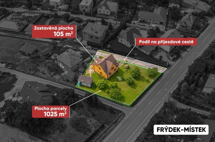 Prodej, Rodinný dům, Frýdek-Místek