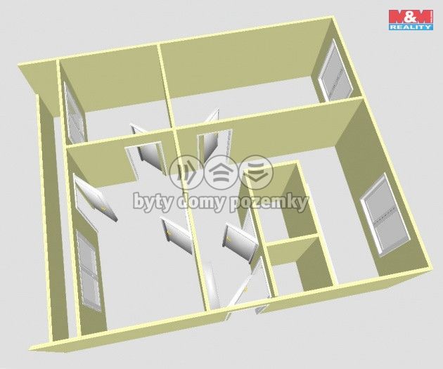 Prodej, Byt 3+kk, Broumov