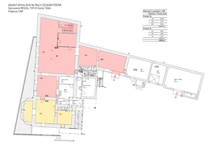 Pronájem, Obchod a služby, Český Těšín