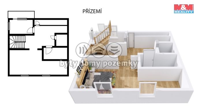 Prodej, Byt 4+kk, Žacléř