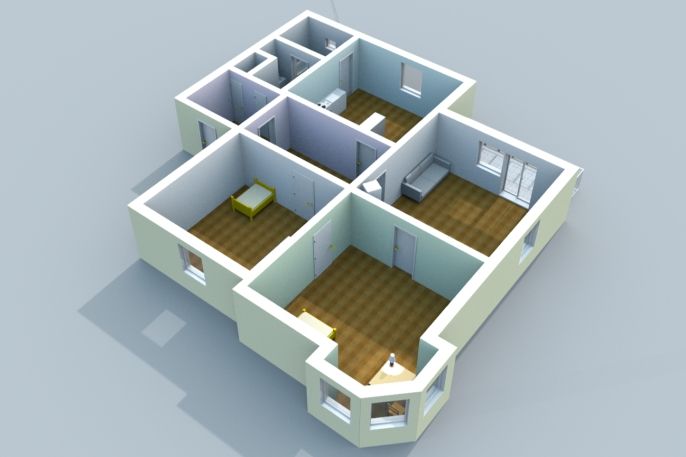 Pronájem, Byt 3+1, Čáslav