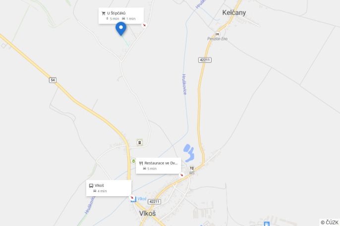 Prodej, Vinice, Vlkoš
