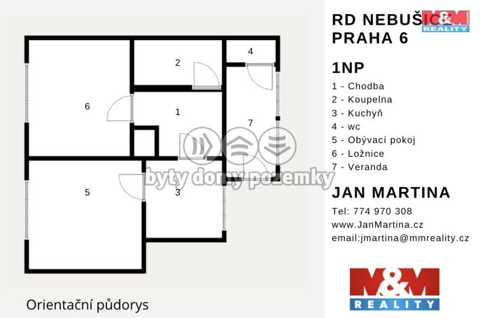 Prodej, Rodinný dům, Praha