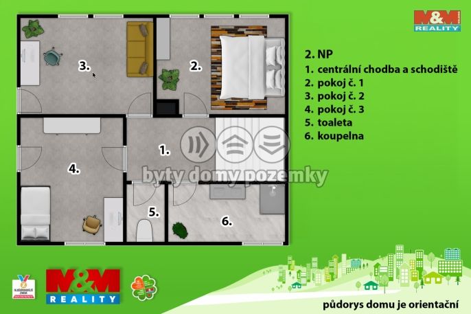 Prodej, Rodinný dům, Horní Ředice