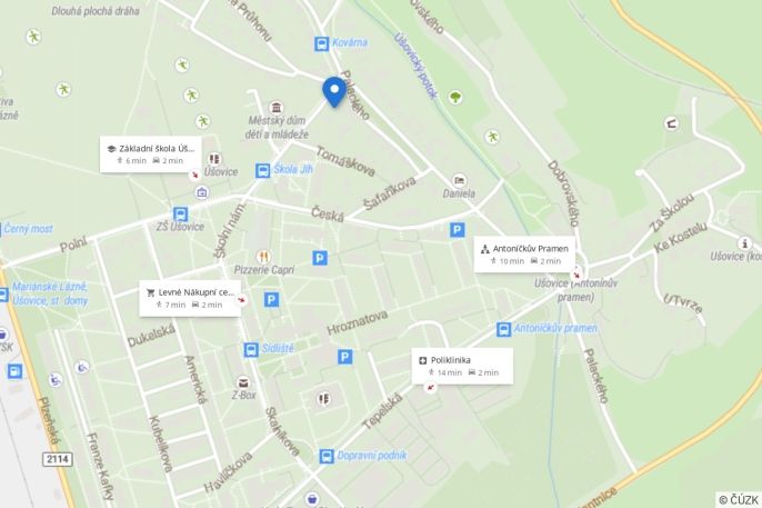 Pronájem, Byt 2+1, Mariánské Lázně