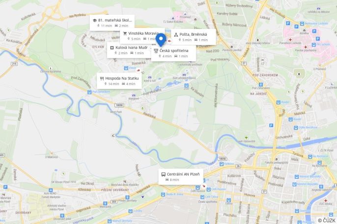 Prodej, Byt 1+1, Plzeň