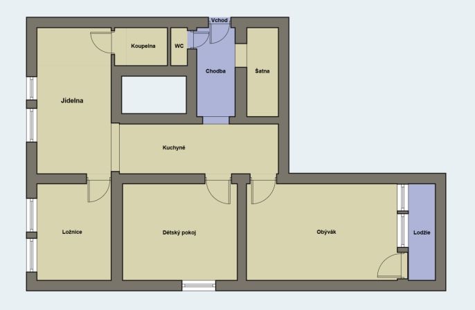 Prodej, Byt 3+1, Klášterec nad Ohří