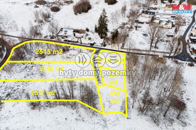 Prodej, Pozemek k bydlení, Stará Voda