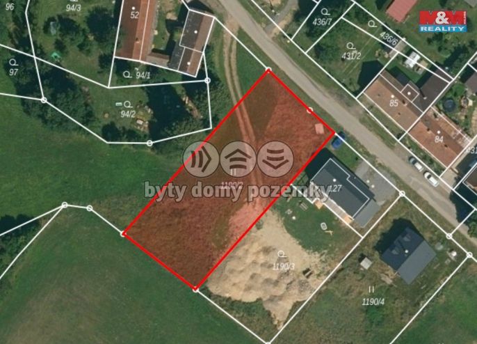 Prodej, Pozemek k bydlení, Želetava