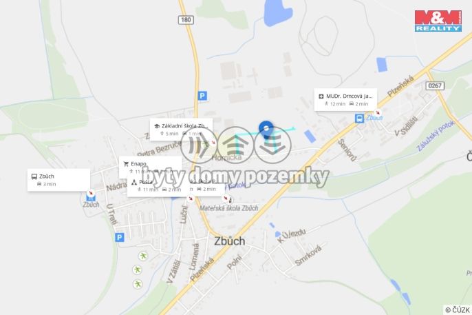 Prodej, Pozemek k bydlení, Zbůch