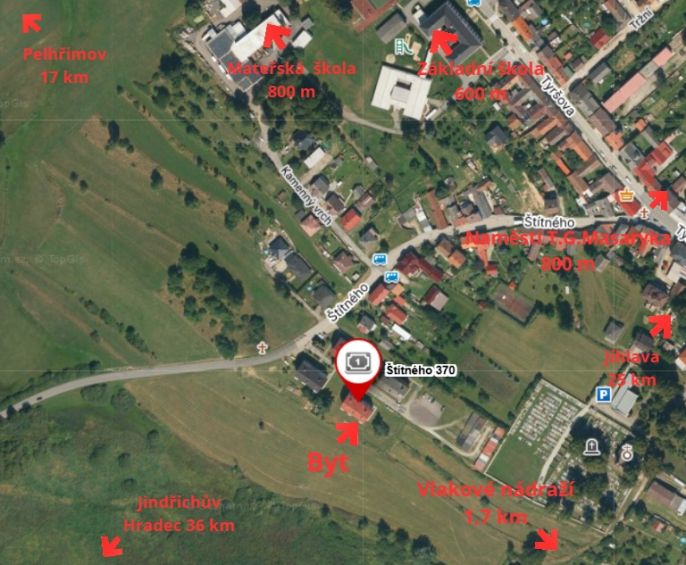 Prodej, Byt 2+1, Horní Cerekev