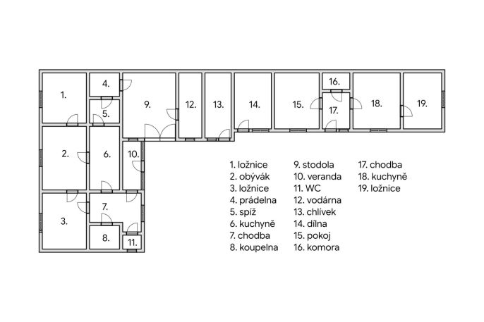 Prodej, Rodinný dům, Kostomlaty nad Labem